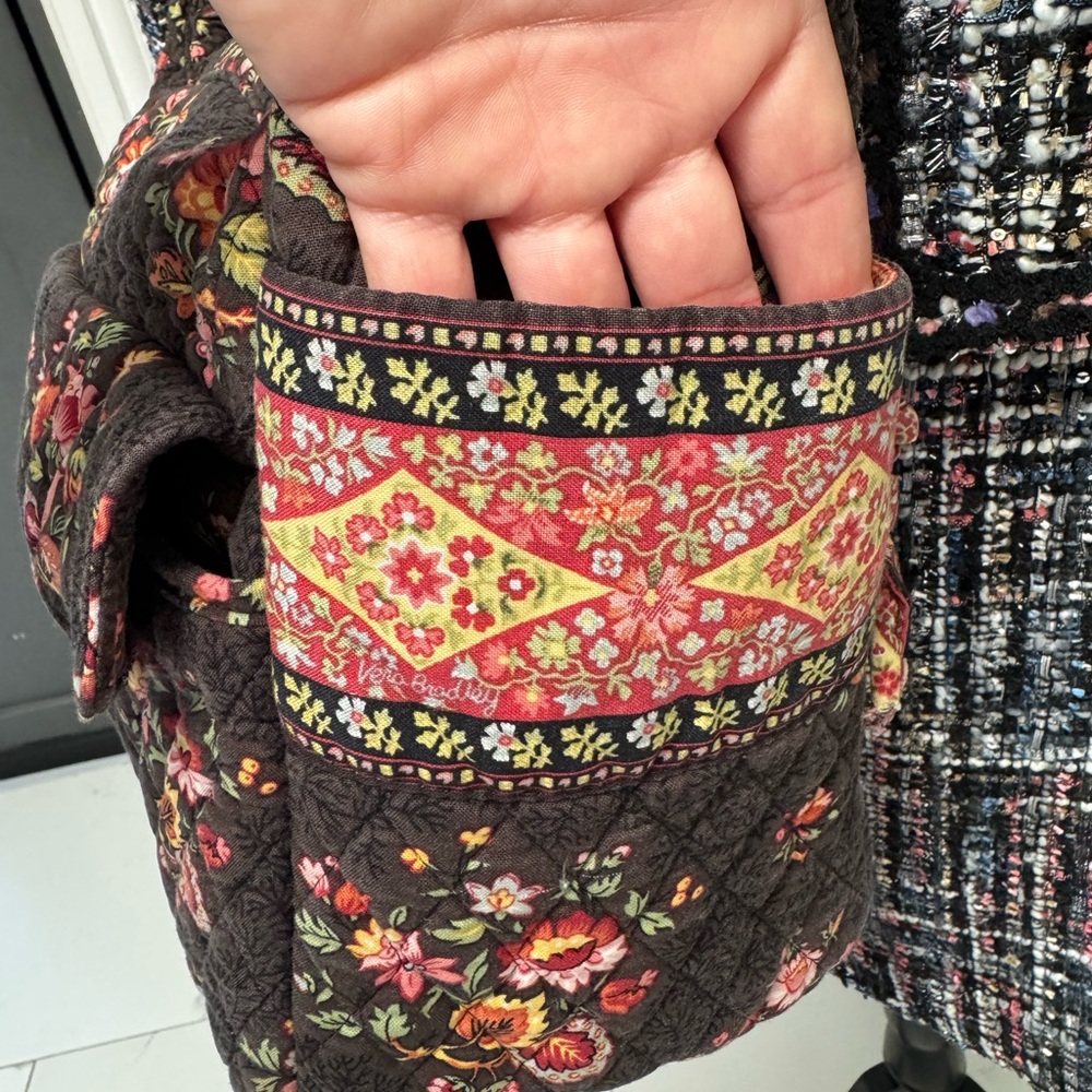 Vera Bradley Floral Bag - Picture 3 of 8
